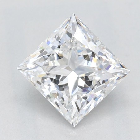 Diament laboratoryjny bezbarwny szlif princess, 1.08ct, VVS1, D, IGI LG652436540